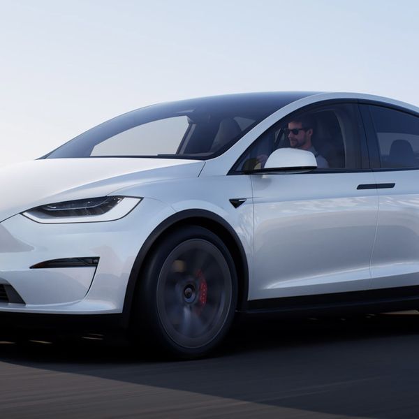 Tesla Model X Plaid electric car model